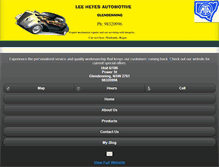 Tablet Screenshot of mechanicglendenning.com
